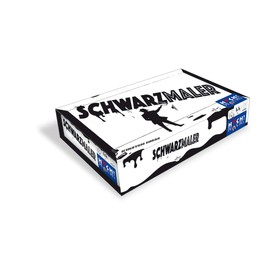 HUCH! Black Painter Puzzle Game, Black/White, M