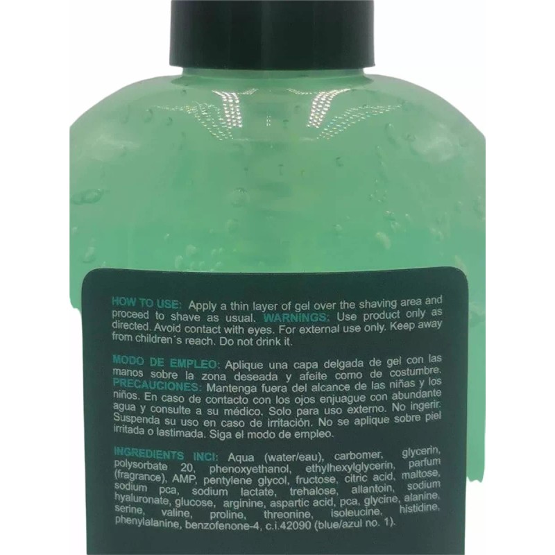 AMERICAN BIKER Gel De Rasurado Barba Y Cabeza Piel Sensible