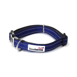 Doodlebone Padded Collar, Cobalt, 1-2