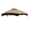 ABCCANOPY Gazebo Replacement Canopy Top for Lowe's Allen Roth #GF-12S004B-1,