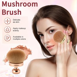 Extra Large Body Brush for Tan, Makeup Tanning Brushs, Body Make Up Brushes Large, Tanned Brush Soft for Face Leg Makeup, Brushes for Tanning (Gold)