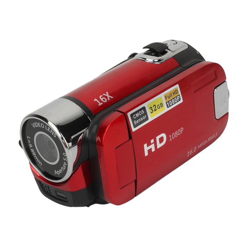 D90 1080P 16MP Digital Camera 2.4 Inch Rotatable Screen Camcorder
