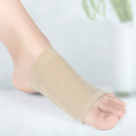 1 Paar Fußgewölbe Bandage Senkfuß Einlage Orthopädische Einlegesohlen Mittelfußbandage Mittelfuss Fußbandage Arch Support Sleeves für Sport Plattfuß Plantar Fasziitis