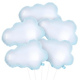 White Cloud Balloons, Pk of 5