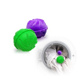 2PACK Laundry Balls Set Washer Ball for Super Washing Machine Laundry Ball Eco Friendly
