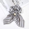WHITE FANG ZA059 Women's Scrunchie Hair Elastic Ribbon Large Casual