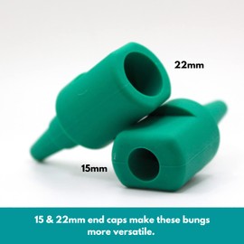 Plumbing & Heating BUNGS by HEATLAB - Eliminate The Need to Drain A Full Central Heating System Down with These Plumbing Bungs, Tank Bung, Radiator Bung Kit - Essential Plumbing Tools and Equipment