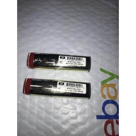 Milani 2 Tube Lot MILANI Color Statement Lipstick 54 REBEL ROUGE unsealed NWOB