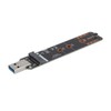 Adapter Card USB3.1 to M.2 NVME/SATA Pcie Adapter for USB