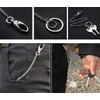 Key Chain, 38cm Long Heavy Duty Key Ring with Belt