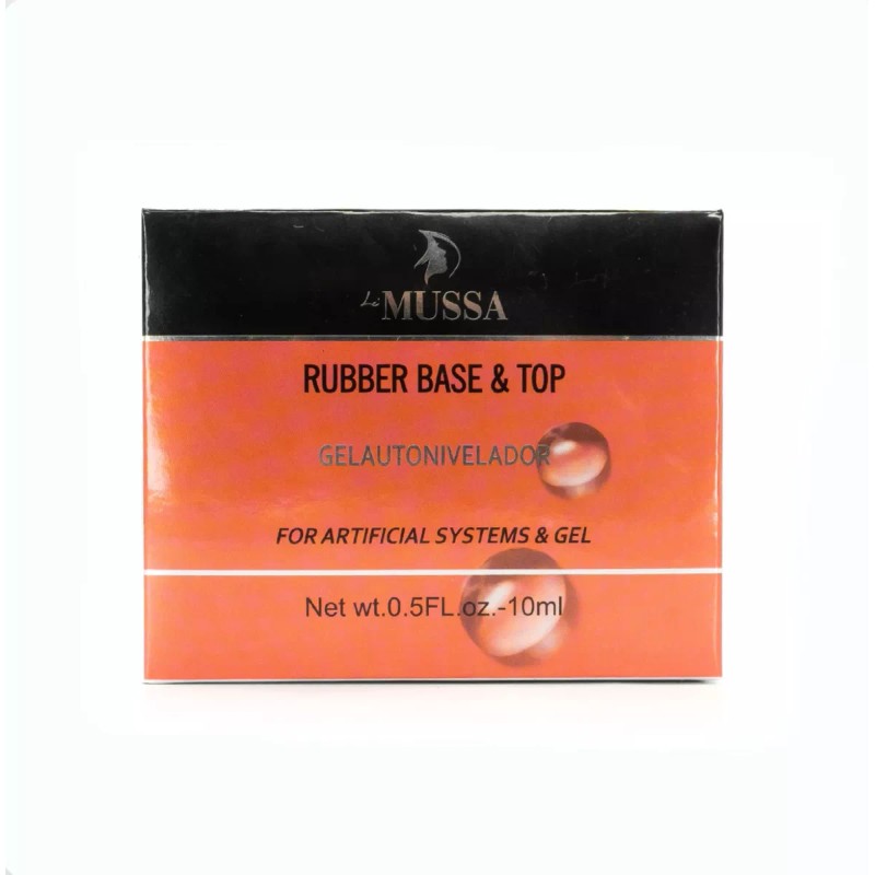 Mussa Rubber Gel Uv Base Y Top 2en1 Autonivelador 10ml