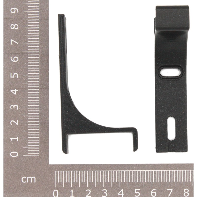 Locorico - 4 Wooden Train Wall Brackets