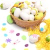 Easter Eggs Plastic White 25 Pieces, Plastic Eggs Easter 6