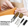 Sewing Awl Kit Portable DIY Leather Carving Leather Art Hand