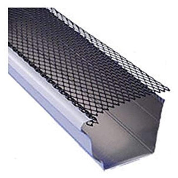 Spectra Metal Sales GS441FM25 Armour Lock Gutter Guard, Corrosive Resistant Powder Coated Steel, Easy To Install, 5" x 4', Pack of 25 (Total 100 Feet)