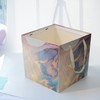 RUIFYRAY Extra Large Gift Bag, 11.8 inches Square Reusable Big