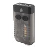 Mini Flashlight Portable Rechargeable Buzzer Alarm Keychain Light for Camping