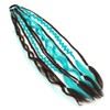 22 Inch Elastic Dread Ponytail Extension Dreadlock Ponytail Extension Synthetic