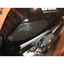 Artudatech Motorcycle Tank Traction Pad Side Gas Knee Grip Protector Fits for Honda CBR600RR 2003-2006, for Kawasaki ZX636R/ZX6RR 2005-2008, for Yamaha FZ1 FAZER 2001-2013
