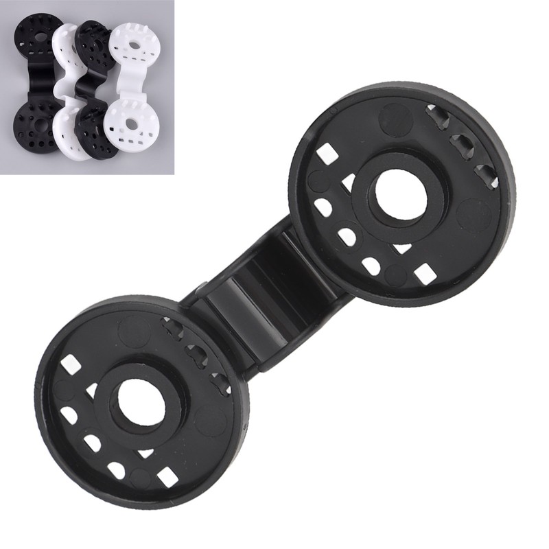 100pcs Shade Cloth Plastic Clips Round Fixing Clips for Greenhouse