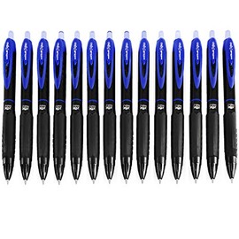 Uni-Ball Signo UMN-307 Retractable Rollerball Pen Fine Point Blue (Pack of 14)
