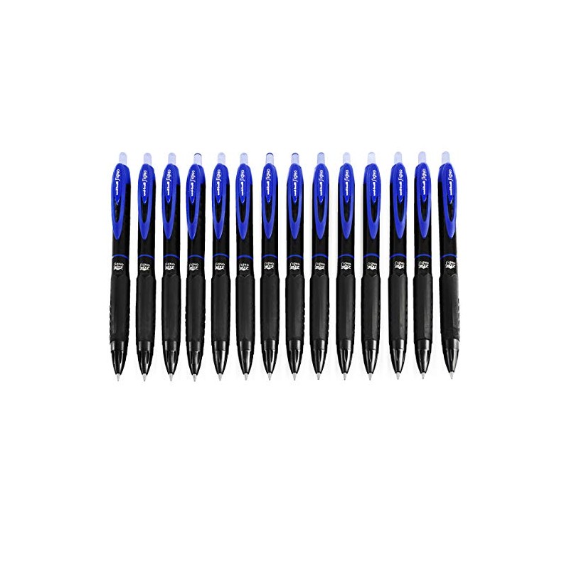 Uni-Ball Signo UMN-307 Retractable Rollerball Pen Fine Point Blue (Pack