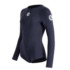 Two Bare Feet Women's 2mm Arabella Neoprene One-Piece Wetsuit – Premium Swim Suit for Surfing, Swimming, Scuba Diving & Water Sports, Flexible, Durable, Multiple Styles (Black, XXL)