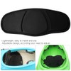 Adjustable Kayak Non slip Canoe Seat Backrest Comfortable Pad Black