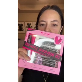 Kit De Extensiones Pestañas Pro 30d 40d 9-16mm 280pcs