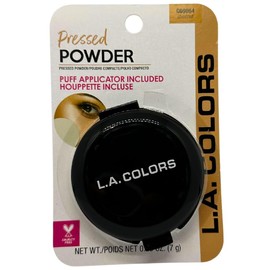 LA Colors Pressed Powder wih Applicator, C69064, Chestnut 0.25 Oz
