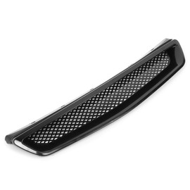 Front Hood Grill Grille for EK JDM Type R Style Fit for Honda Civic 1999 ‑ 2000
