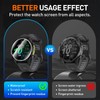 Suoman 2+2 Pack for Garmin Forerunner 970 Smartwatch Screen Protector,