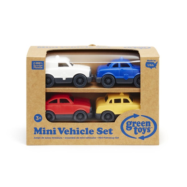 Green Toys Mini Vehicle 4-Pack - CB3