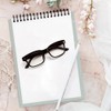 Cyxus Date Glasses, Transparent Lenses, Fashion Glasses, Ultra Lightweight Nose