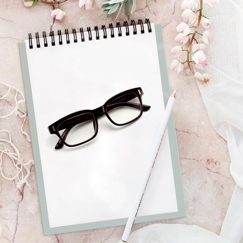 Cyxus Date Glasses, Transparent Lenses, Fashion Glasses, Ultra Lightweight Nose