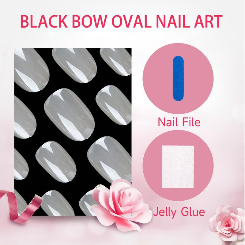 GlamRays Stick-on Nails Artificial Nails 24 Pieces