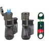 Vertigo by Lotus Cyclone Triple Torch Cigar Lighter Charcoal 2