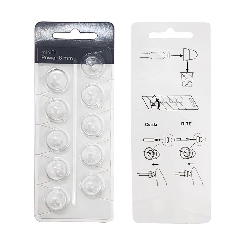 MiniFit Power Domes 6mm/ 8mm/ 10mm/ 12mm for Oticon RITE