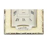 benerini Happy 25th Silver Wedding Anniversary Quartz Table Clock Gift
