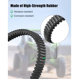 Heavy Duty Drive Belt Fit for Kawasaki Teryx KRX 1000 2020 2021 2022 2023 KRX4 1000 2023 ATV Replace 59011-0047 590110047