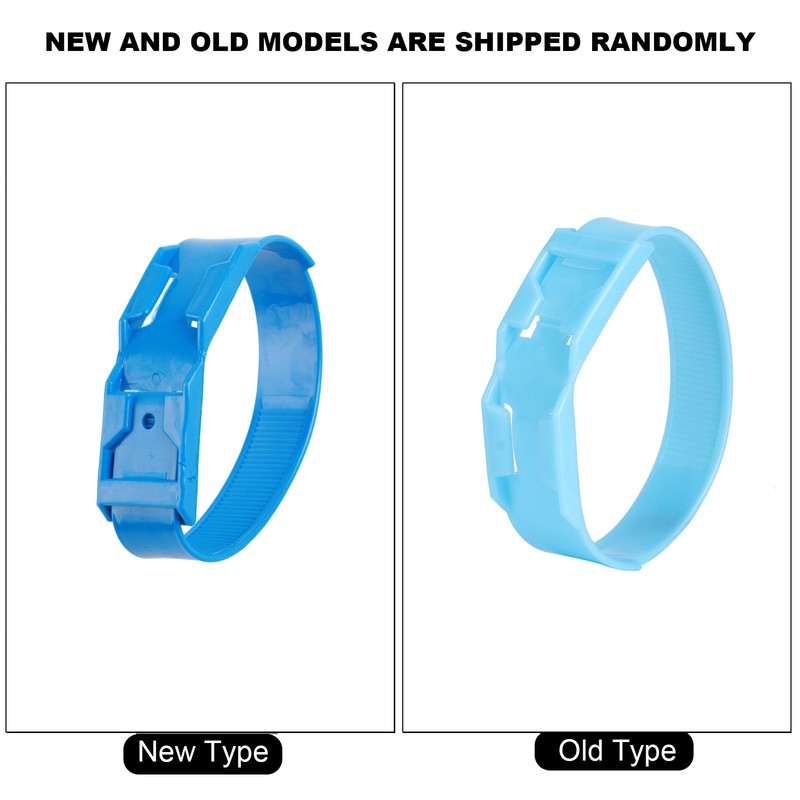 10pcs Livestock Plastic Cattle Identification Ring Cow Marking Band Tool