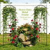 Metal Trellis for Climbing Plants Outdoor, 70 * 19.7 Inch
