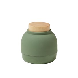ideaco (イデアコ) Wet Tissue Case Moss Green Mochi Moco (モチモコ)