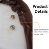 Dreamizer Motorcycle Retro Brown Cafe Racer Seat Hump Saddle For
