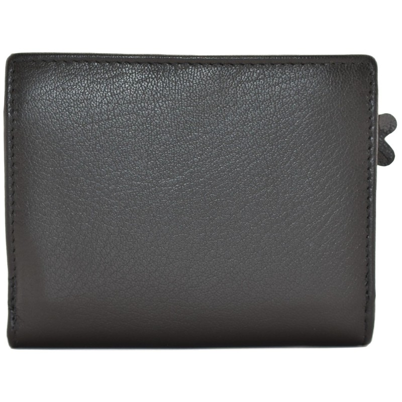 Mala Leather Shiloh Collection Small Leather RFID Blocking Wallet 3629_96,