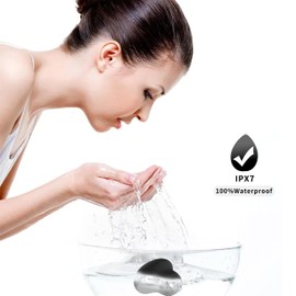 MaeDouy Mini Facial & Eye Skin Care Tools Portable Vibrating USB Rechargeable Handheld Travel Pocket Massager Facial Muscles Tighten Anti-Aging Relieve Eye Dark Circles,Puffiness,Fatigue - Black