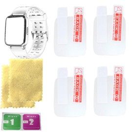 OCTelect smart watch screen protector for smart watch letsfit with 4PCS in one pack