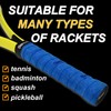 Senston 3 Pack PU Racquet Grips Tennis/Badminton/Squash Anti Slip Super