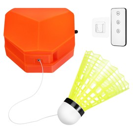 POPETPOP Single Badminton Trainer Badminton Accessories Automatic Rebound Trainer for Home and Court Random Color