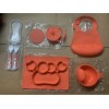 Unbranded Baby 5 Piece Silicone Dinnerware Set Place Mat Cup